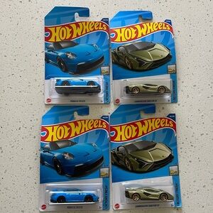 COPY - Hotwheels Porsche 911 GT3 & Lamborghini Sian FKP 37